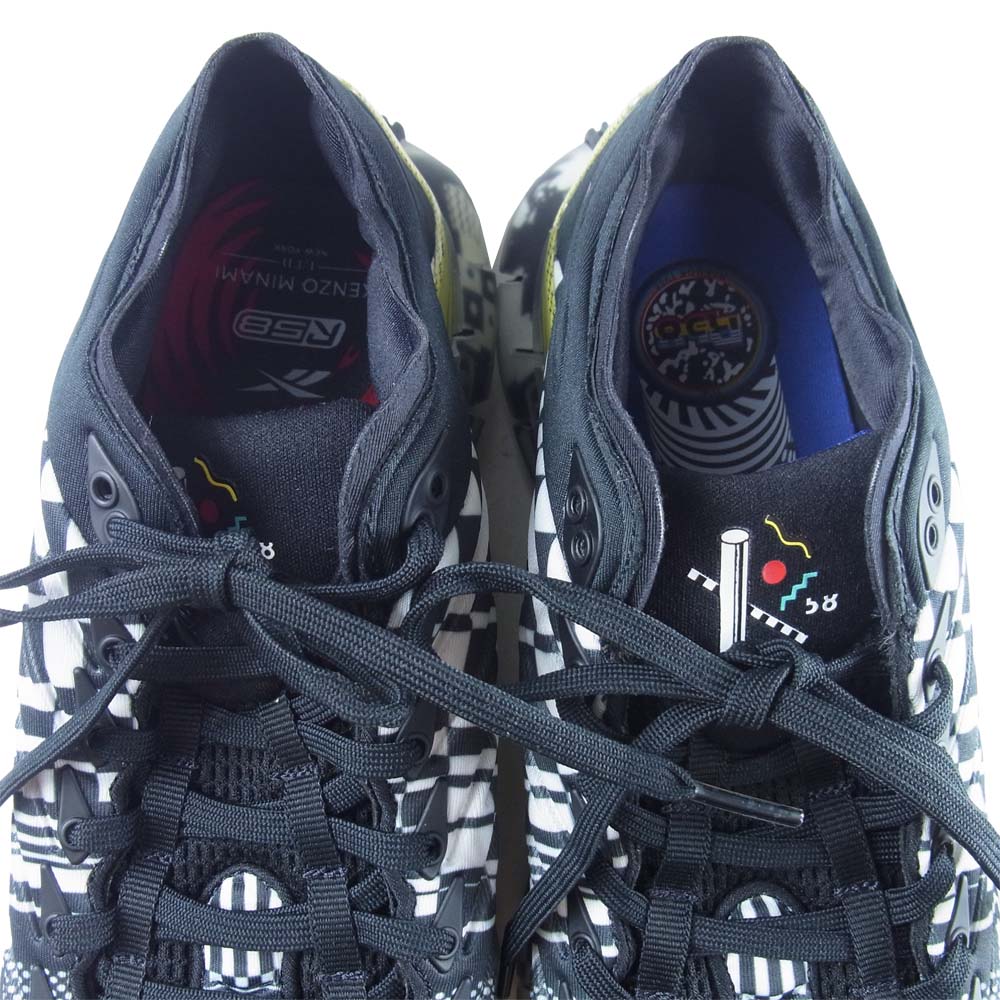 Reebok リーボック FW9463 KENZO MINAMI ZIG KINETICA ケンゾー ミナミ ジグ キネティカ レディース ブラック系 24cm【極上美品】【中古】