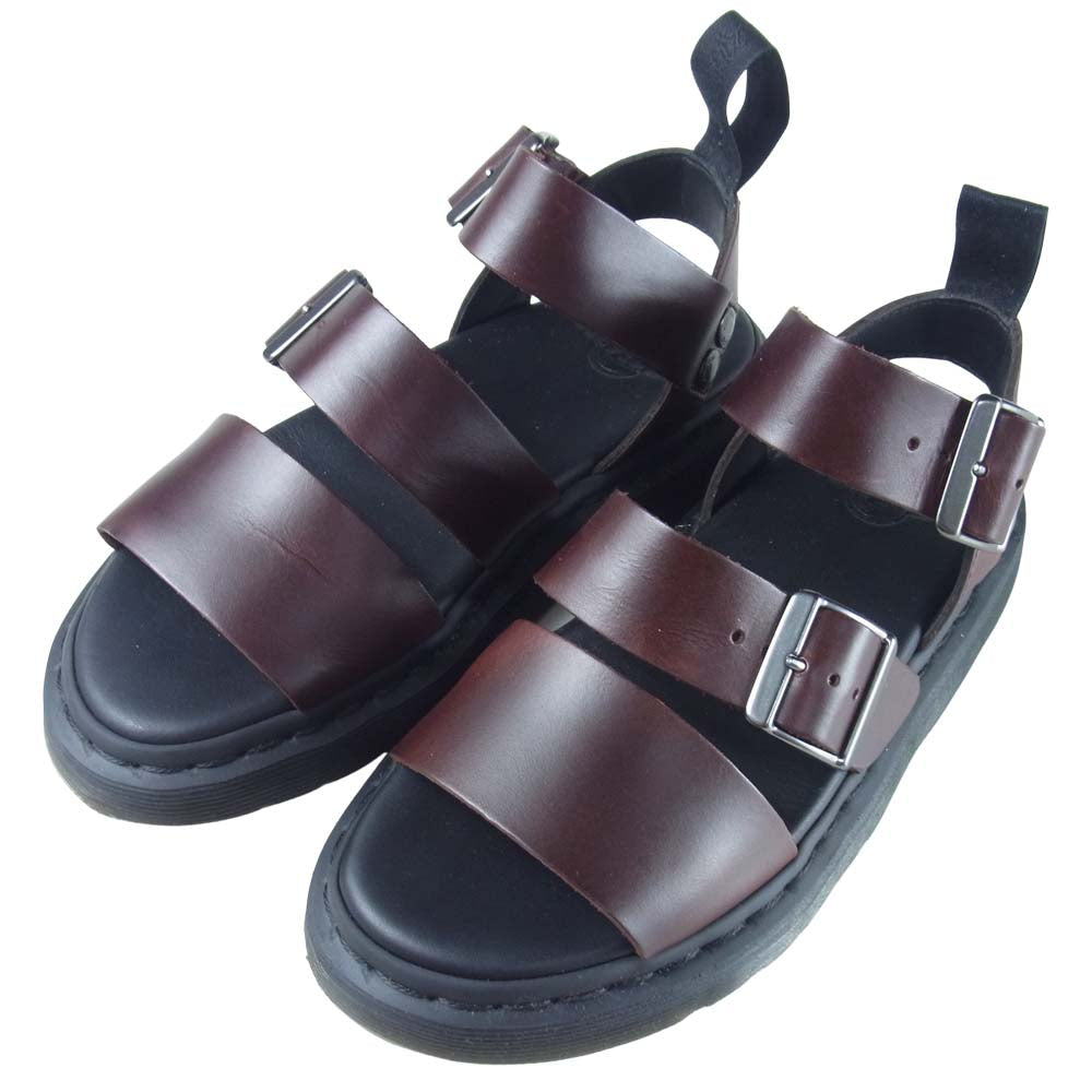 Dr.Martens ドクターマーチン GRYPHON グリフォン ストラップ サンダル ブラウン系 UK4【新古品】【未使用】【中古】