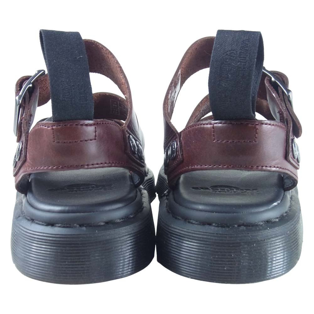 Dr.Martens ドクターマーチン GRYPHON グリフォン ストラップ サンダル ブラウン系 UK4【新古品】【未使用】【中古】