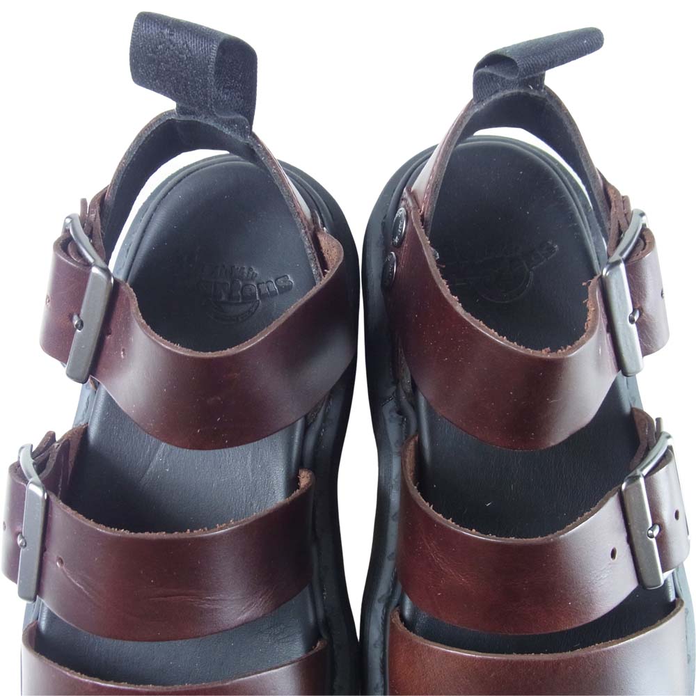 Dr.Martens ドクターマーチン GRYPHON グリフォン ストラップ サンダル ブラウン系 UK4【新古品】【未使用】【中古】