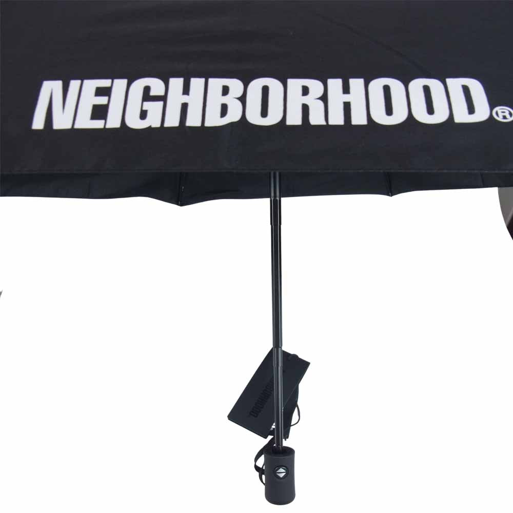 NEIGHBORHOOD ネイバーフッド 21SS  211GINH-AC01S CI / E-UMBRELLA  折り畳み 傘 ブラック系 F【新古品】【未使用】【中古】