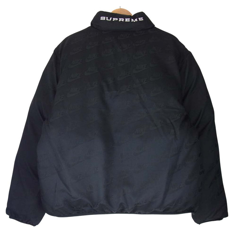Supreme シュプリーム Nike Reversible Puffy Jacket リバーシブル パフィー ブラック系 L【中古】