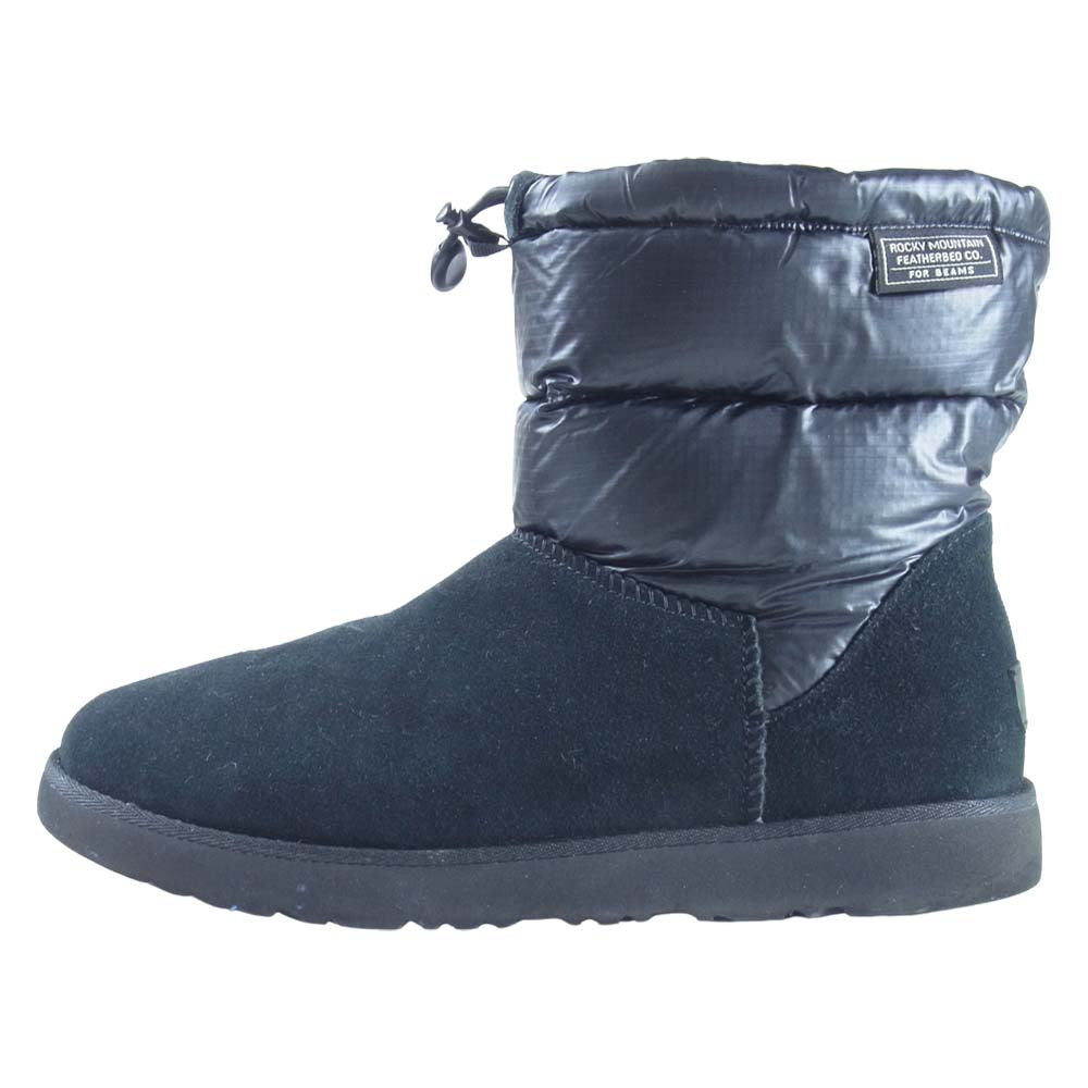 UGG アグ × ROCKY MOUNTAIN × BEAMS CLASSIC MINI クラシックミニ ブーツ ブラック系 US9【美品】【中古】