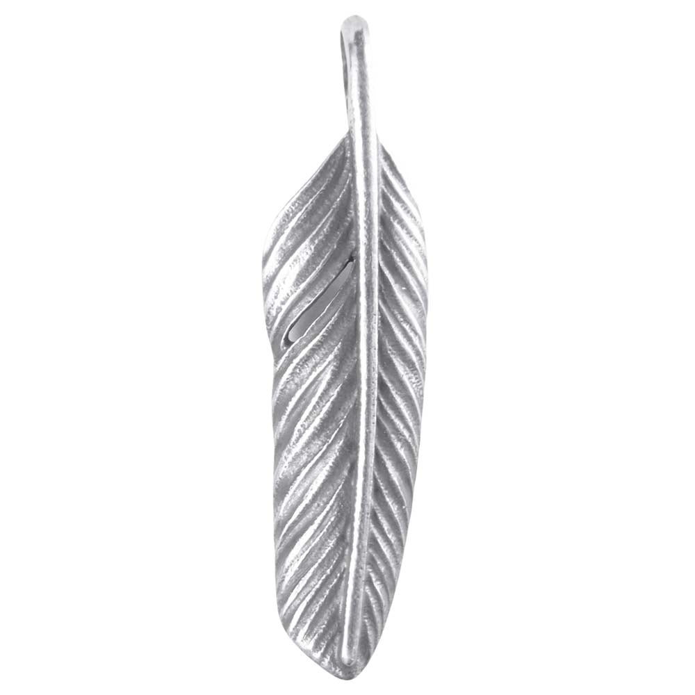 LYNCH SILVERSMITH リンチシルバースミス LPL フェザー トップ 羽根 モチーフ ペンダントトップ シルバー系【中古】