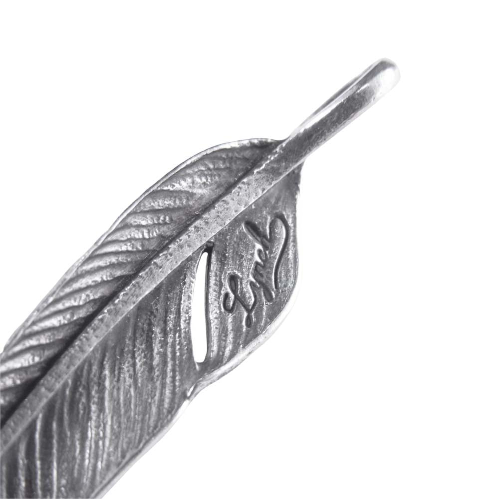 LYNCH SILVERSMITH リンチシルバースミス LPL フェザー トップ 羽根 モチーフ ペンダントトップ シルバー系【中古】