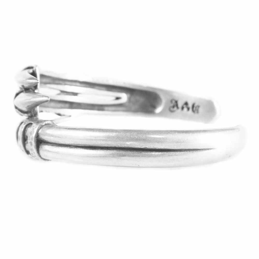 エーアンドジー 爪 クロー バングル ブレスレット アクセサリー シルバー系【中古】