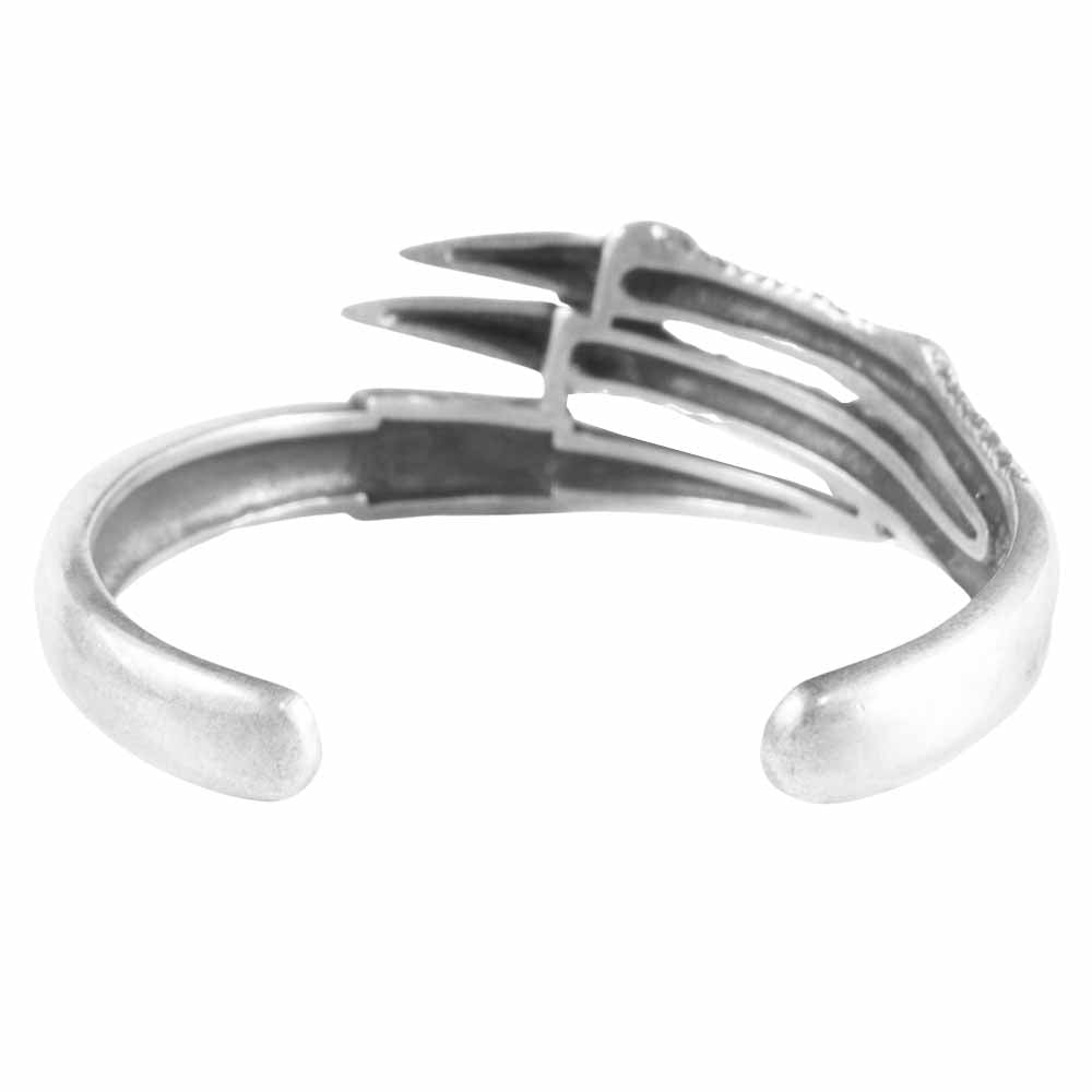 エーアンドジー 爪 クロー バングル ブレスレット アクセサリー シルバー系【中古】