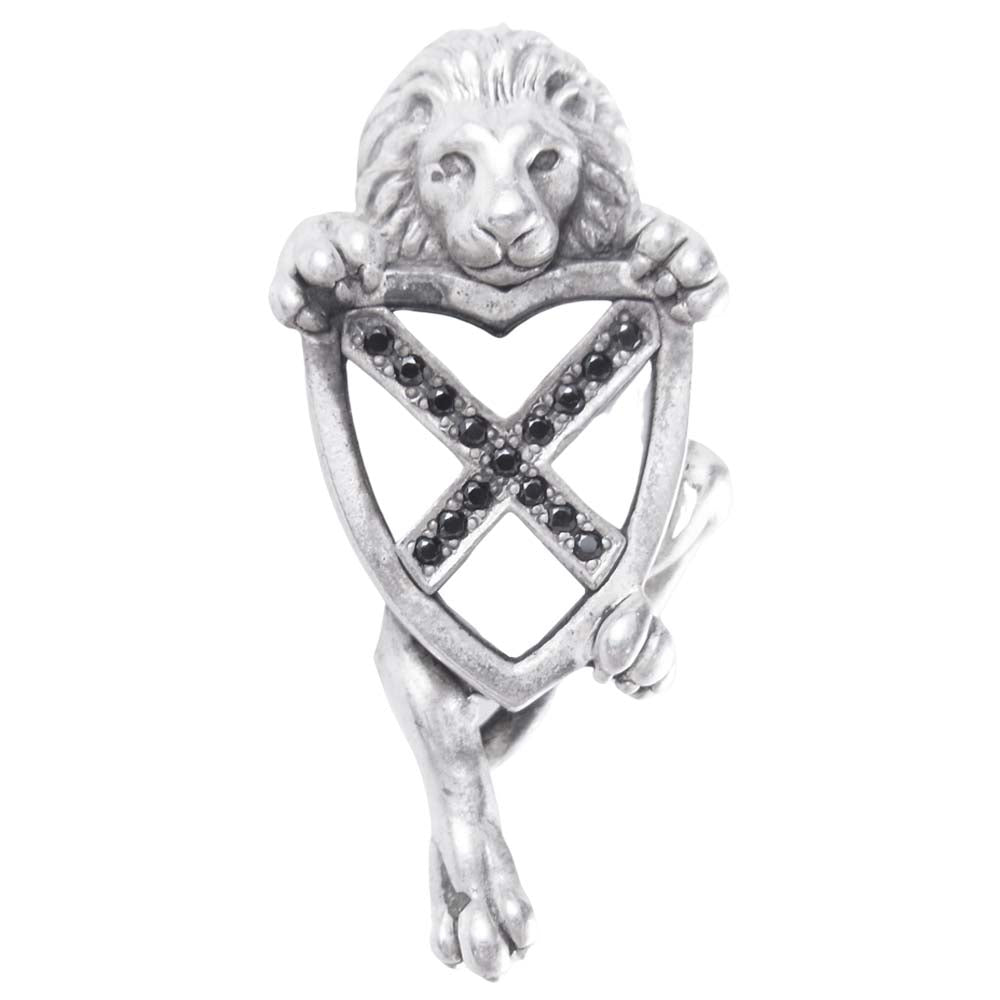 Justin Davis ジャスティンデイビス SPJ523 REGAL LION リーガル ライオン ペンダント シルバー系【中古】