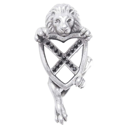 Justin Davis ジャスティンデイビス SPJ523 REGAL LION リーガル ライオン ペンダント シルバー系【中古】