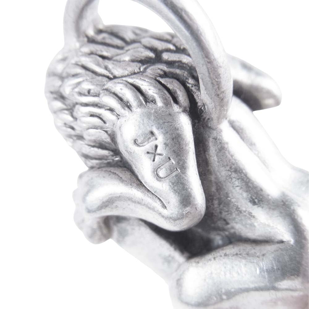 Justin Davis ジャスティンデイビス SPJ523 REGAL LION リーガル ライオン ペンダント シルバー系【中古】