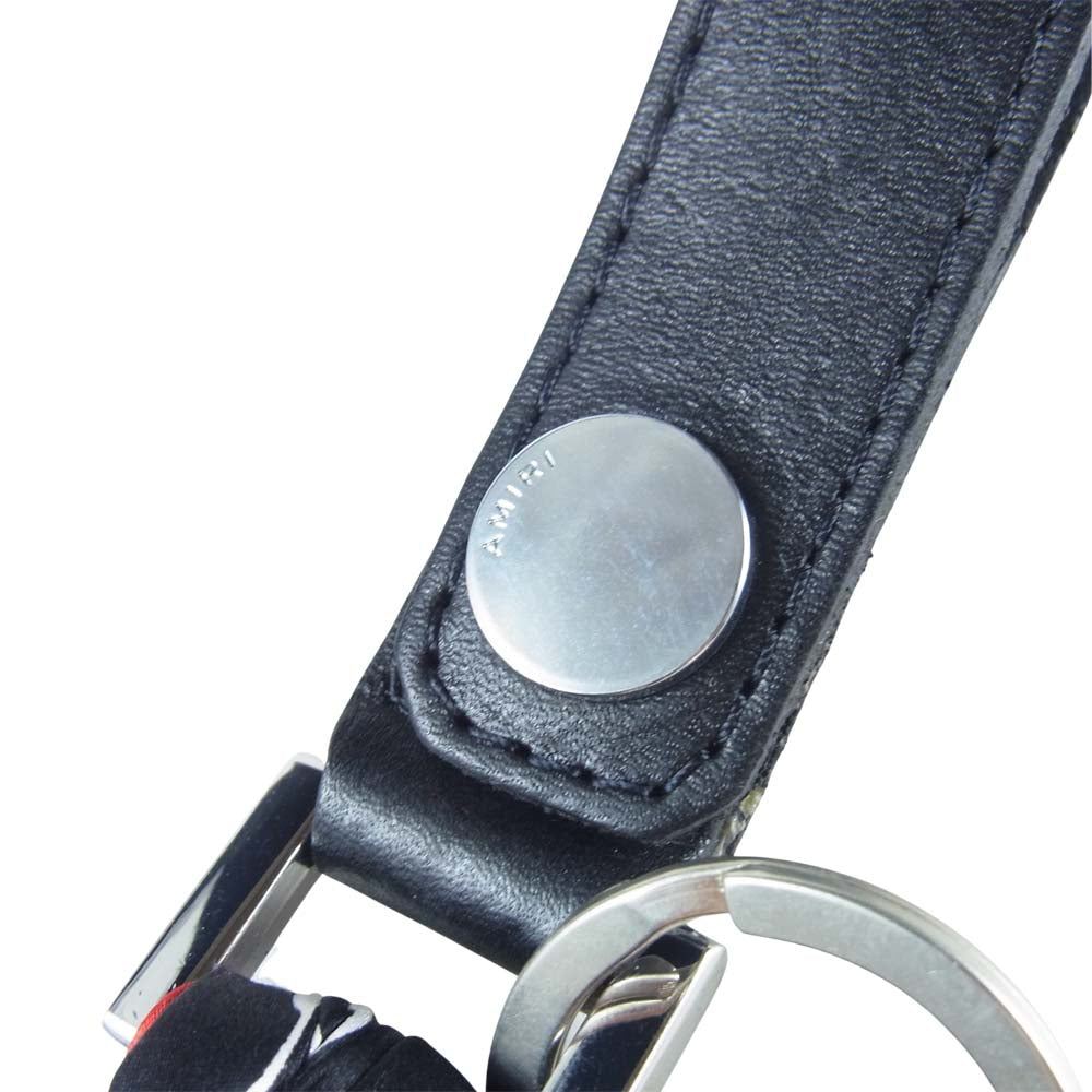 アミリ BANDANA KEYCHAIN バンダナ キーチェーン シルク USA製 レッド