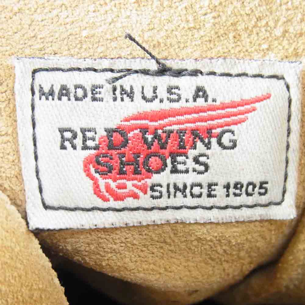 RED WING レッドウィング 8173 CLASSIC MOC TOE 刺繍羽タグ クラシック モックトゥ ブーツ ベージュ系 10E【中古】