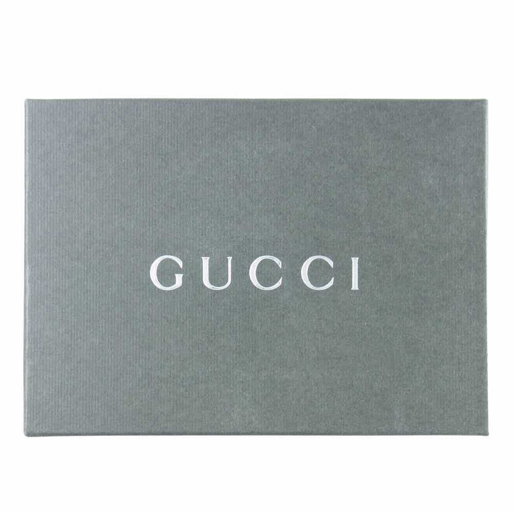 GUCCI グッチ システム手帳 レザー 手帳カバー イタリア製 レザーカバー ブラック系【美品】【中古】