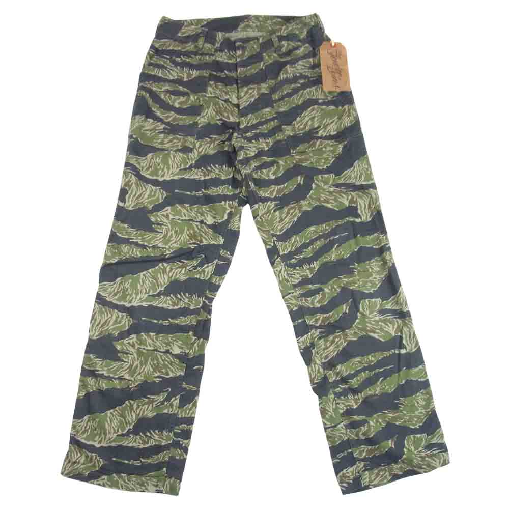 TENDERLOIN テンダーロイン T-BAMBOO PNT バンブー パンツ 日本製 カモ 迷彩 コットン CAMO XS【中古】