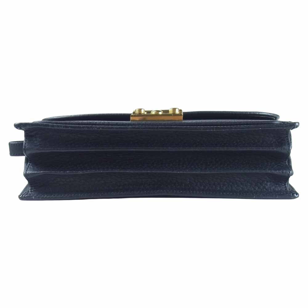 銀座タニザワ レザー セカンドバッグ セカンド バッグ クラッチ 6539 ブラック系【美品】【中古】