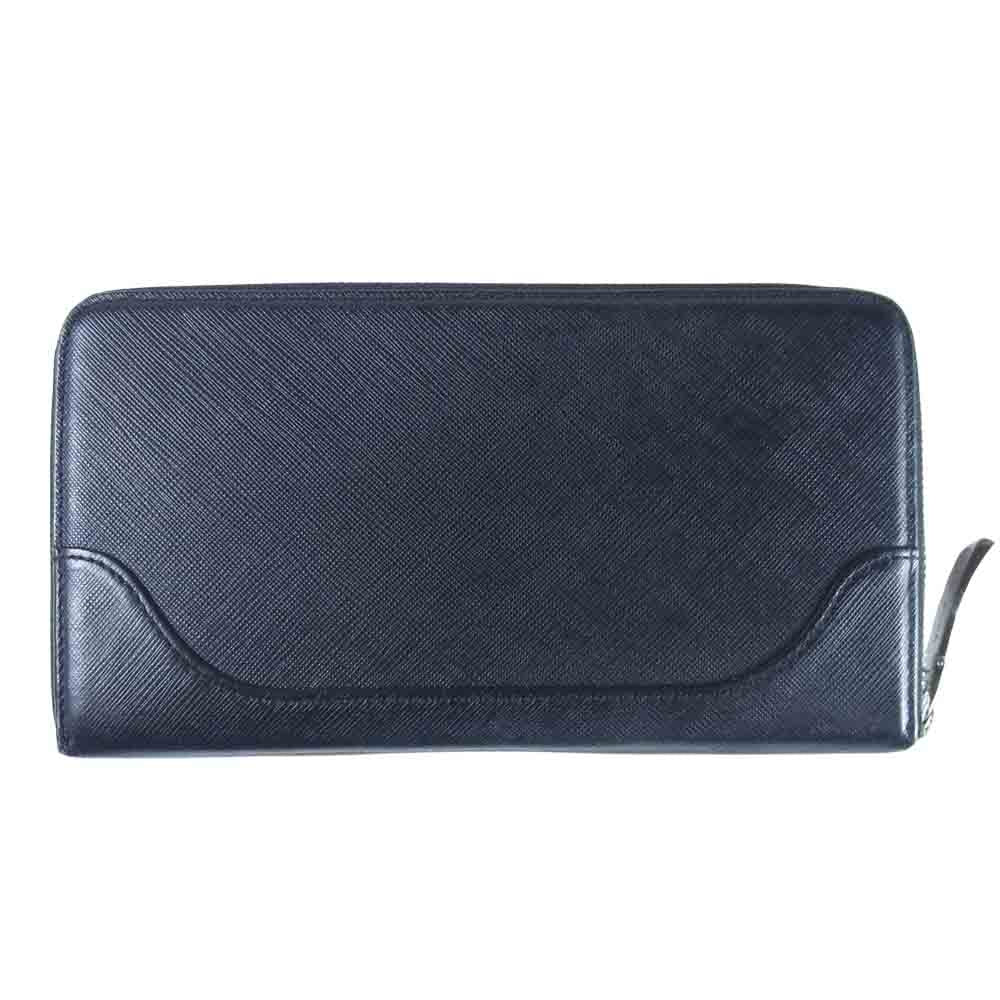 PELLE MORBIDA ペッレモルビダ PMO-BA111 Barca Long Wallet バルカ ロング ウォレット ブラック系【美品】【中古】