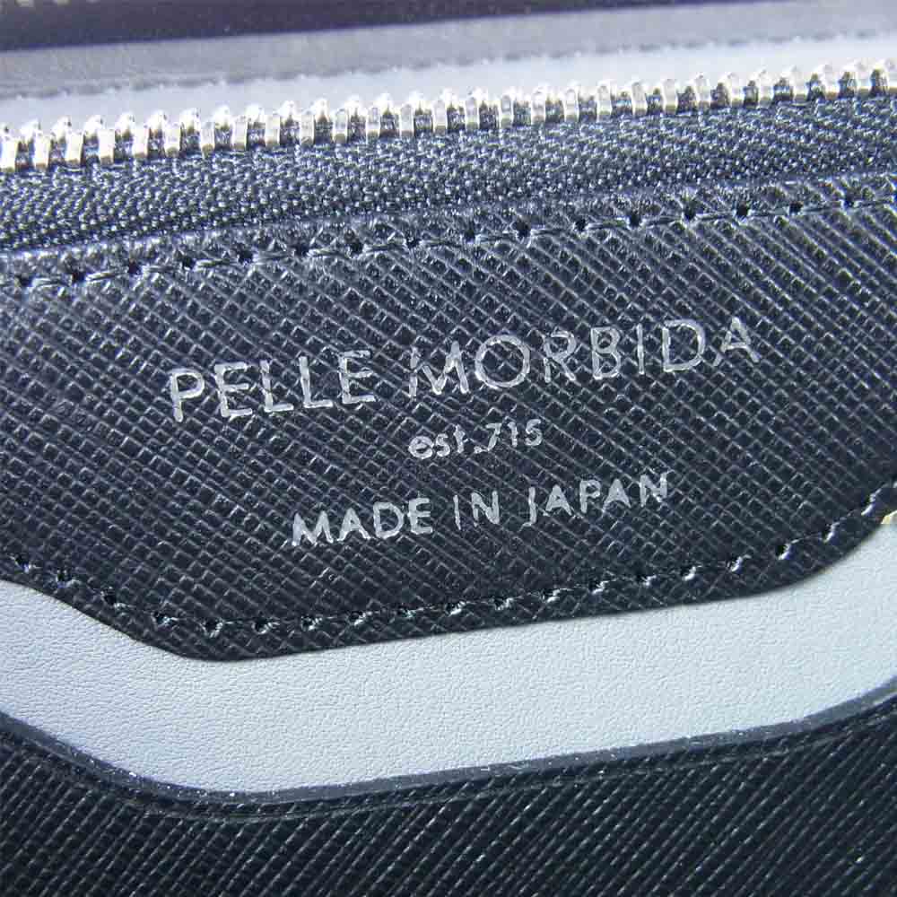 PELLE MORBIDA ペッレモルビダ PMO-BA111 Barca Long Wallet バルカ ロング ウォレット ブラック系【美品】【中古】