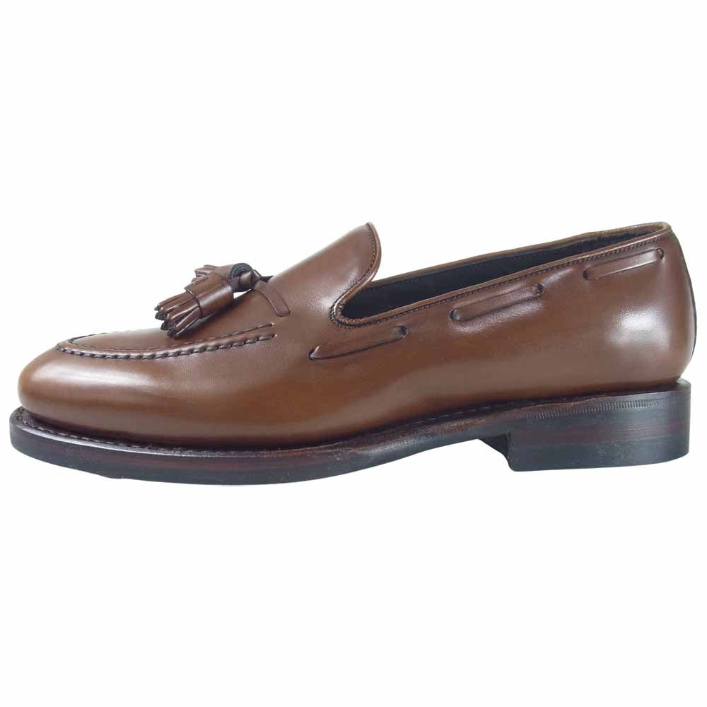 JALAN SRIWIJAYA ジャランスリウァヤ 98811 タッセルローファー スリッポン シューズ DAINITE ダイナイトソール カーフレザー CuoioCalf 5.5【極上美品】【中古】
