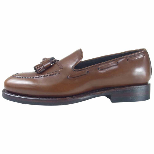 JALAN SRIWIJAYA ジャランスリウァヤ 98811 タッセルローファー スリッポン シューズ DAINITE ダイナイトソール カーフレザー CuoioCalf 5.5【極上美品】【中古】