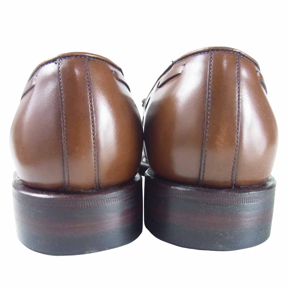 JALAN SRIWIJAYA ジャランスリウァヤ 98811 タッセルローファー スリッポン シューズ DAINITE ダイナイトソール カーフレザー CuoioCalf 5.5【極上美品】【中古】