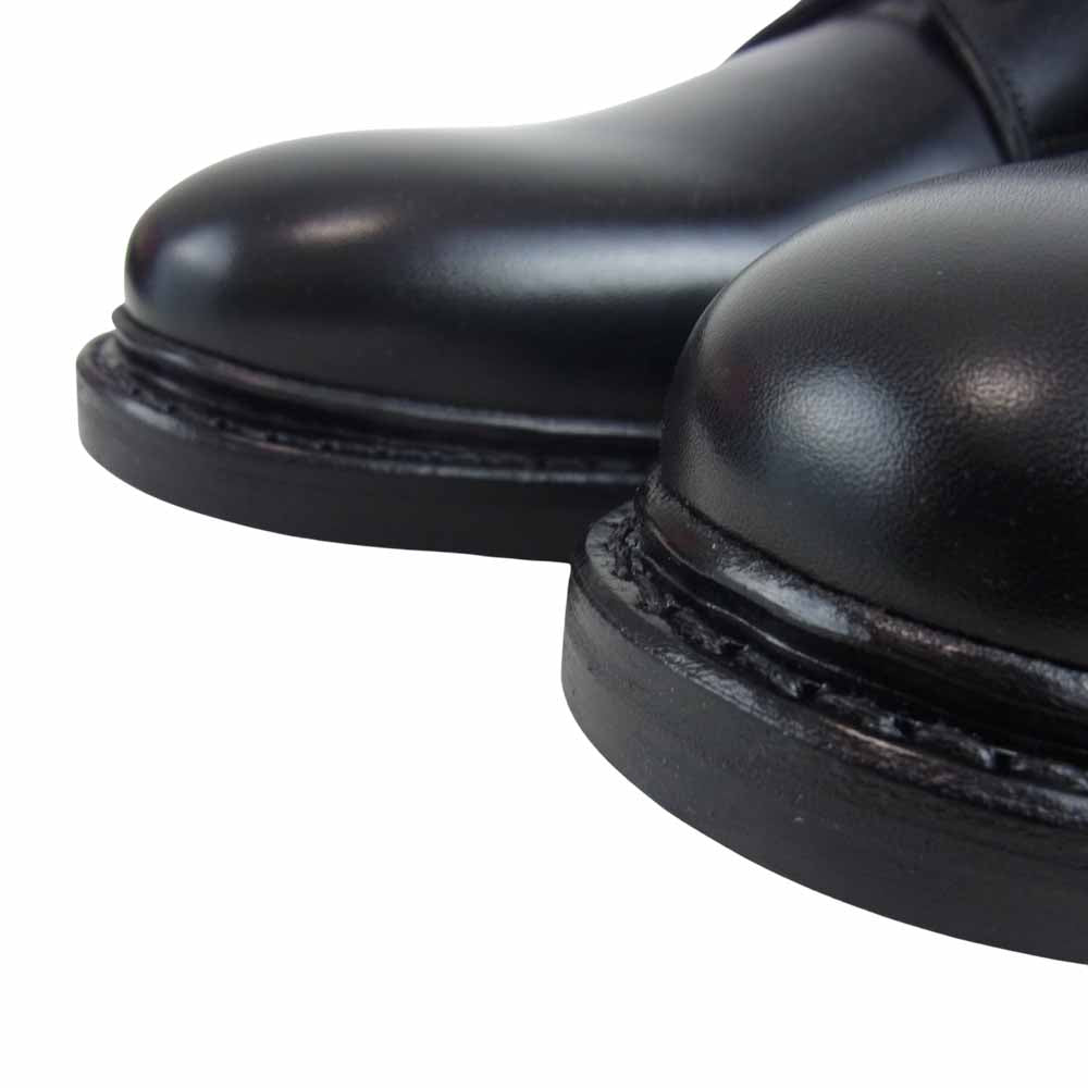 JALAN SRIWIJAYA ジャランスリウァヤ 98651 プレーントゥ シューズ DAINITE ダイナイトソール カーフレザー ブラック系 8【極上美品】【中古】