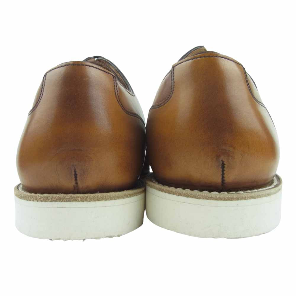 バーカー 4569FW10 Jimmy レザー ローカット シューズ イギリス製 ブラウン系 6.5【美品】【中古】