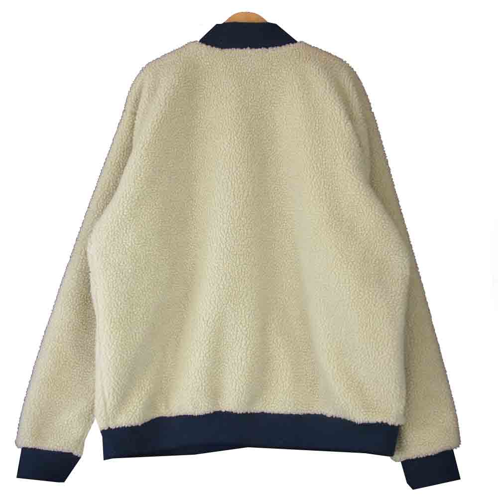 patagonia パタゴニア FA19 22830 Retro-X Bomber Jacket レトロX ボマー ジャケット フリース ネイビー系 ベージュ系 XL【中古】