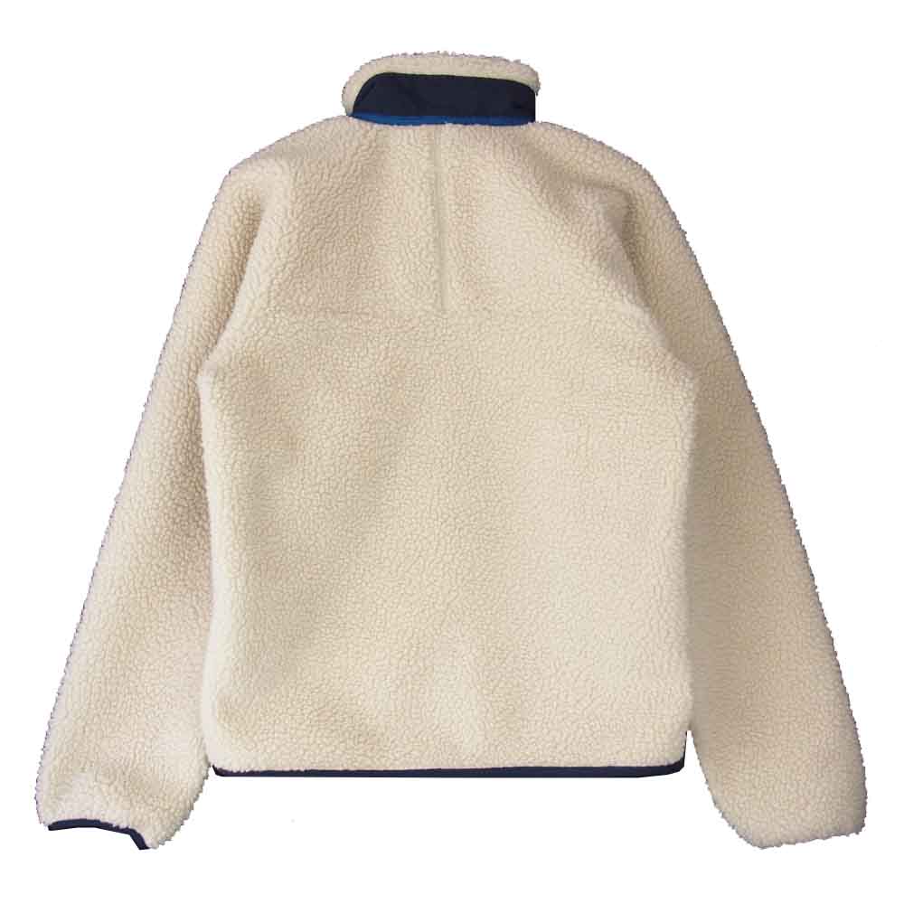 patagonia パタゴニア FA19 23056 Classic Retro-X Jacket クラシック レトロX ジャケット フリース ネイビー系 ベージュ系 XXS【中古】