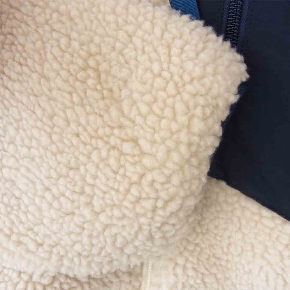 patagonia パタゴニア FA19 23056 Classic Retro-X Jacket クラシック レトロX ジャケット フリース ネイビー系 ベージュ系 XXS【中古】