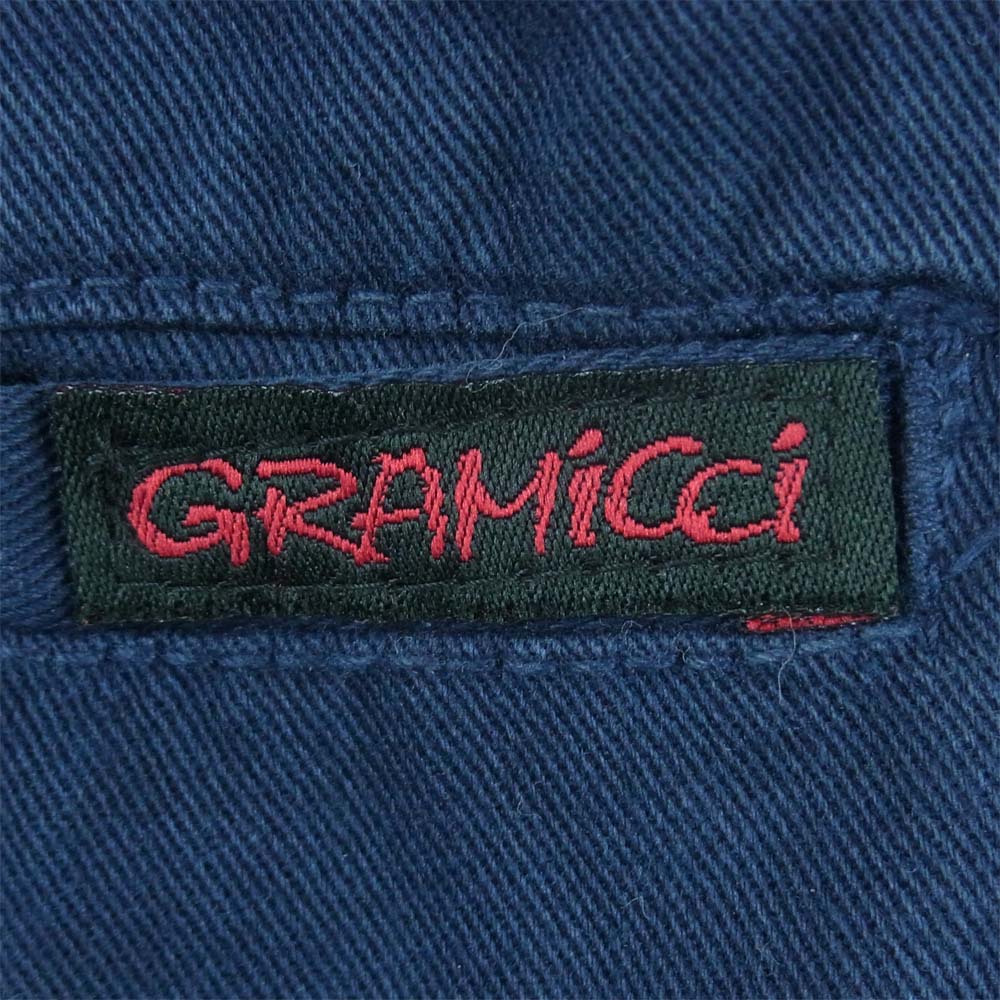 Gramicci グラミチ ショート パンツ コットン 中国製 ネイビー系 M【中古】