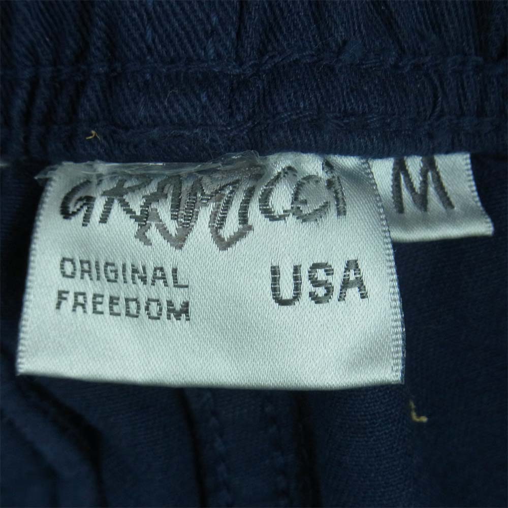 Gramicci グラミチ ショート パンツ コットン 中国製 ネイビー系 M【中古】
