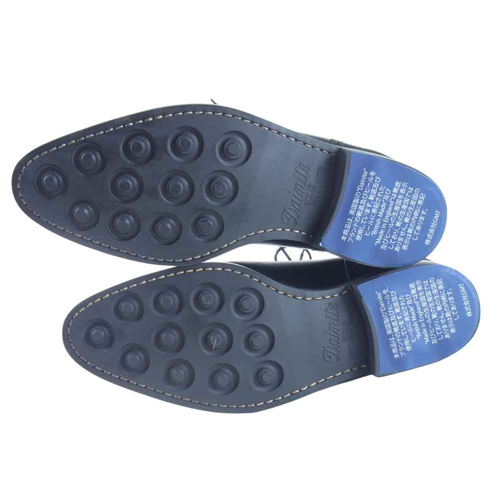 JALAN SRIWIJAYA ジャランスリウァヤ 98441 セミブローグ シューズ DAINITE SOLE ダイナイトソール カーフレザー BlackCalf 5.5【極上美品】【中古】