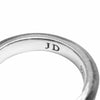 Justin Davis ジャスティンデイビス SRJ372 JUBILEE BAND リング シルバー系 7号程度【中古】