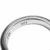 Justin Davis ジャスティンデイビス SRJ372 JUBILEE BAND リング シルバー系 7号程度【中古】