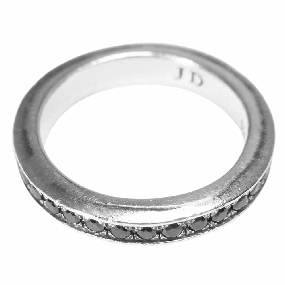 Justin Davis ジャスティンデイビス SRJ372 JUBILEE BAND リング シルバー系 7号程度【中古】