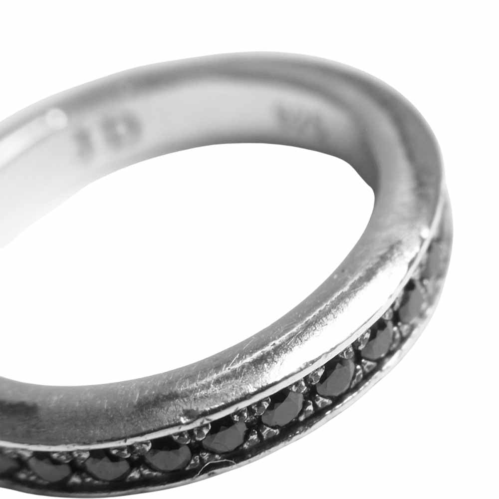 Justin Davis ジャスティンデイビス SRJ372 JUBILEE BAND リング シルバー系 7号程度【中古】