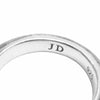 Justin Davis ジャスティンデイビス SRJ372 JUBILEE BAND リング シルバー系 7号程度【中古】