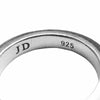 Justin Davis ジャスティンデイビス SRJ372 JUBILEE BAND リング シルバー系 7号程度【中古】