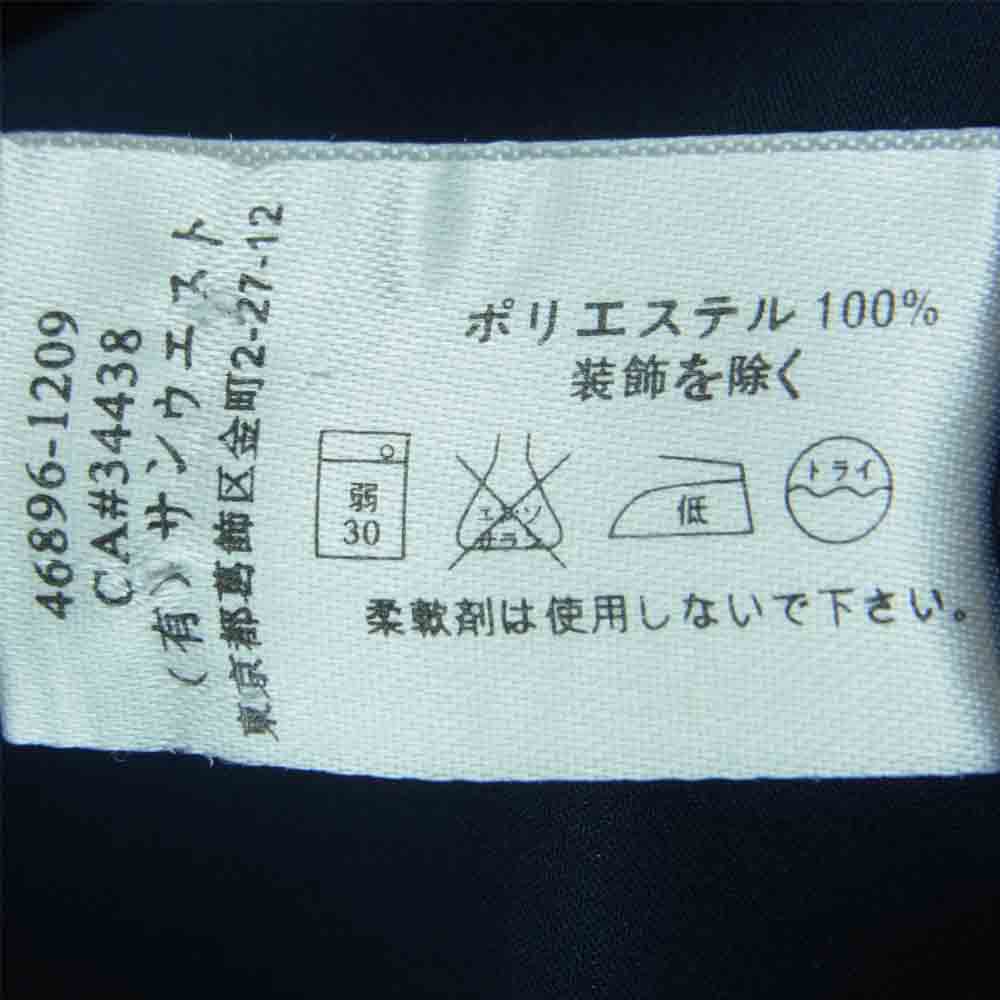 ARC'TERYX アークテリクス ポリエステル 半袖 シャツ タイ製 ダークネイビー系 S【中古】