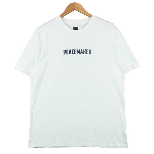 オーエーエムシー 国内正規品 PEACEMAKER TEE ピースメーカー プリント 半袖 Tシャツ ホワイト系 L【中古】