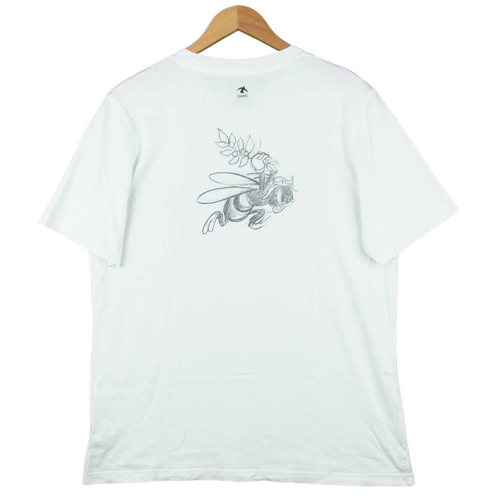 オーエーエムシー 国内正規品 PEACEMAKER TEE ピースメーカー プリント 半袖 Tシャツ ホワイト系 L【中古】