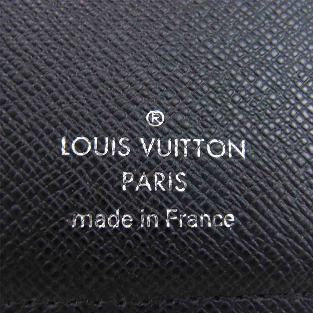 LOUIS VUITTON ルイ・ヴィトン N63143 ダミエ グラフィット オーガナイザー ドゥ ポッシュ パスケース カードケース グレー系【中古】