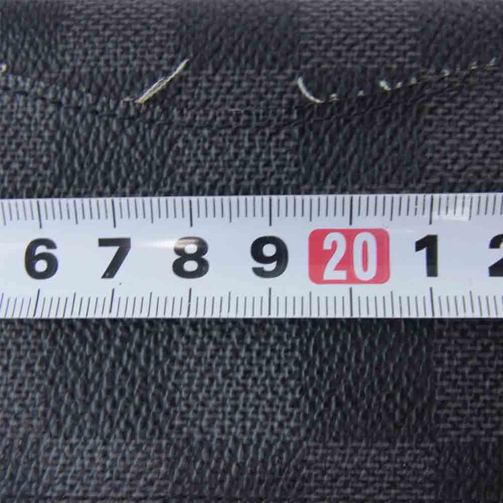LOUIS VUITTON ルイ・ヴィトン N63143 ダミエ グラフィット オーガナイザー ドゥ ポッシュ パスケース カードケース グレー系【中古】