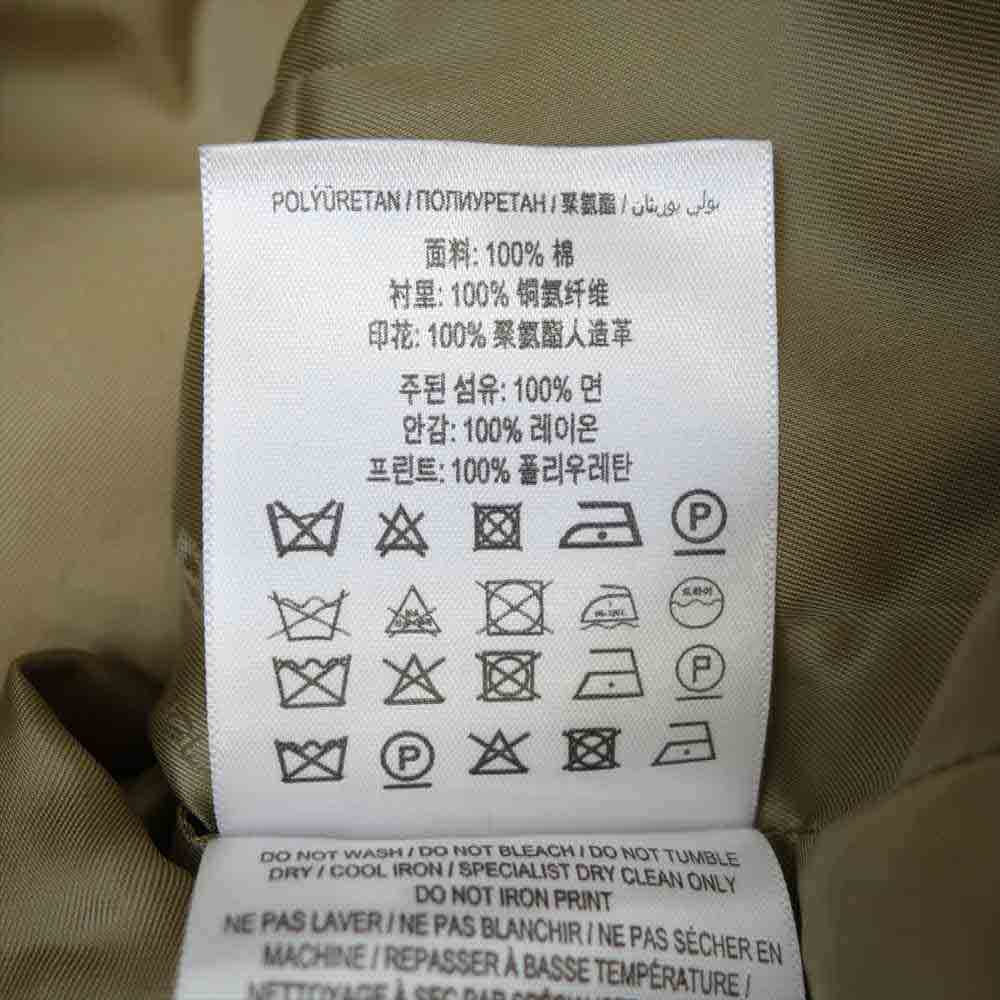 BURBERRY バーバリー 19AW 4558209 リカルドティッシ Cotton Print Trench Coat ホースフェリー プリント トレンチコート ベージュ系 44【中古】