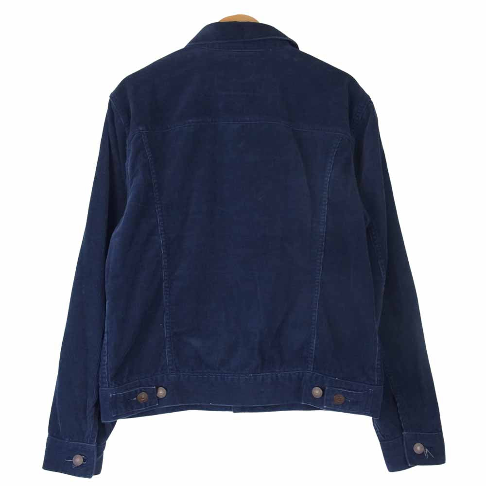 RADIALL ラディアル RAD-15SS-JK002 MODEL-T 3rd Type Corduroy Jacket コーデュロイ ジャケット ネイビー系 36【中古】