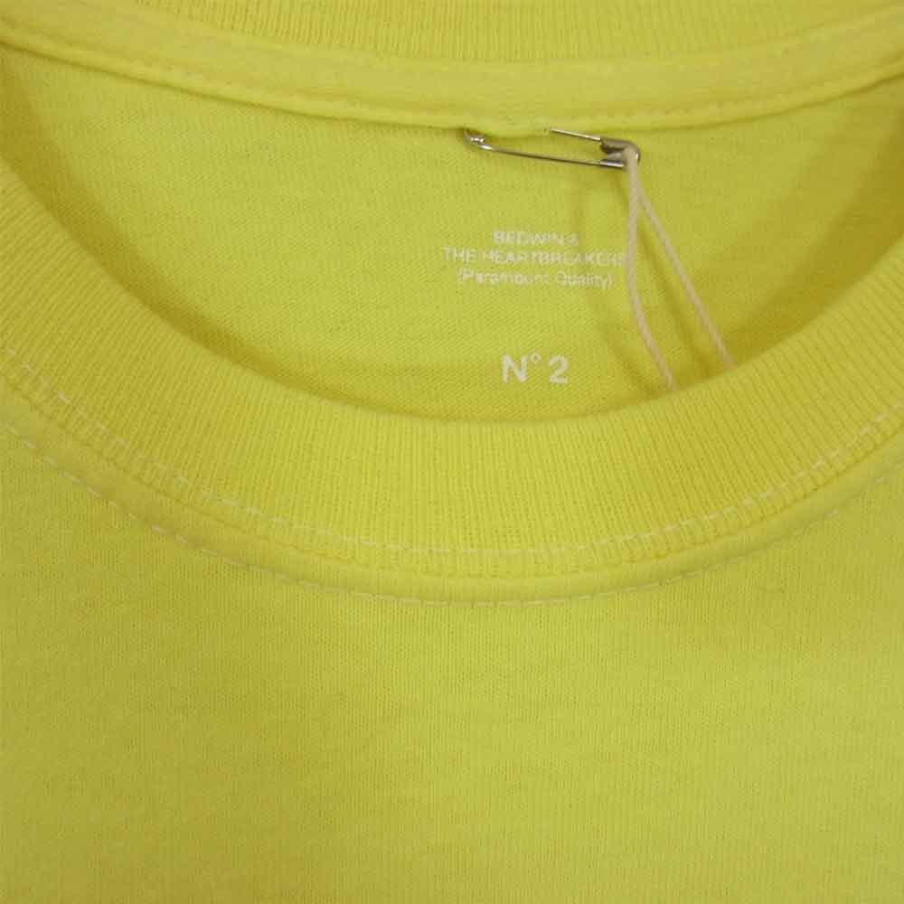 ベドウィン & ザ ハートブレイカーズ 16SB2597 S/S PRINT T QUARTET プリント イエロー系 2【新古品】【未使用】【中古】