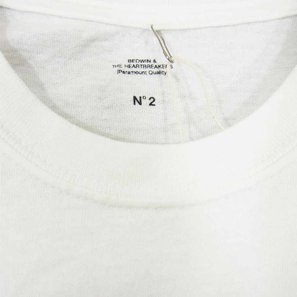ベドウィン & ザ ハートブレイカーズ 16SB2604 S/S C-NECK POCKET T MARY ポケット ホワイト系 2【新古品】【未使用】【中古】