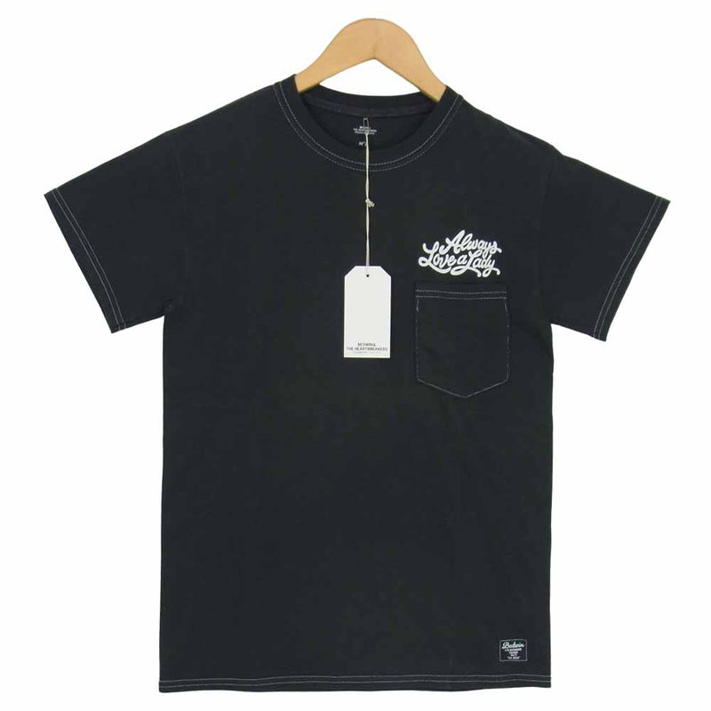 ベドウィン & ザ ハートブレイカーズ 16SB2604 S/S C-NECK POCKET T MARY ポケット ブラック系 2【新古品】【未使用】【中古】