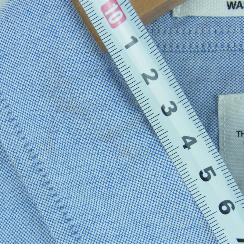 ベドウィン & ザ ハートブレイカーズ 16SB1489 L/S SIDE POCKET OX SHIRT SHAW オックスフォード 長袖 シャツ ライトブルー系 1【新古品】【未使用】【中古】