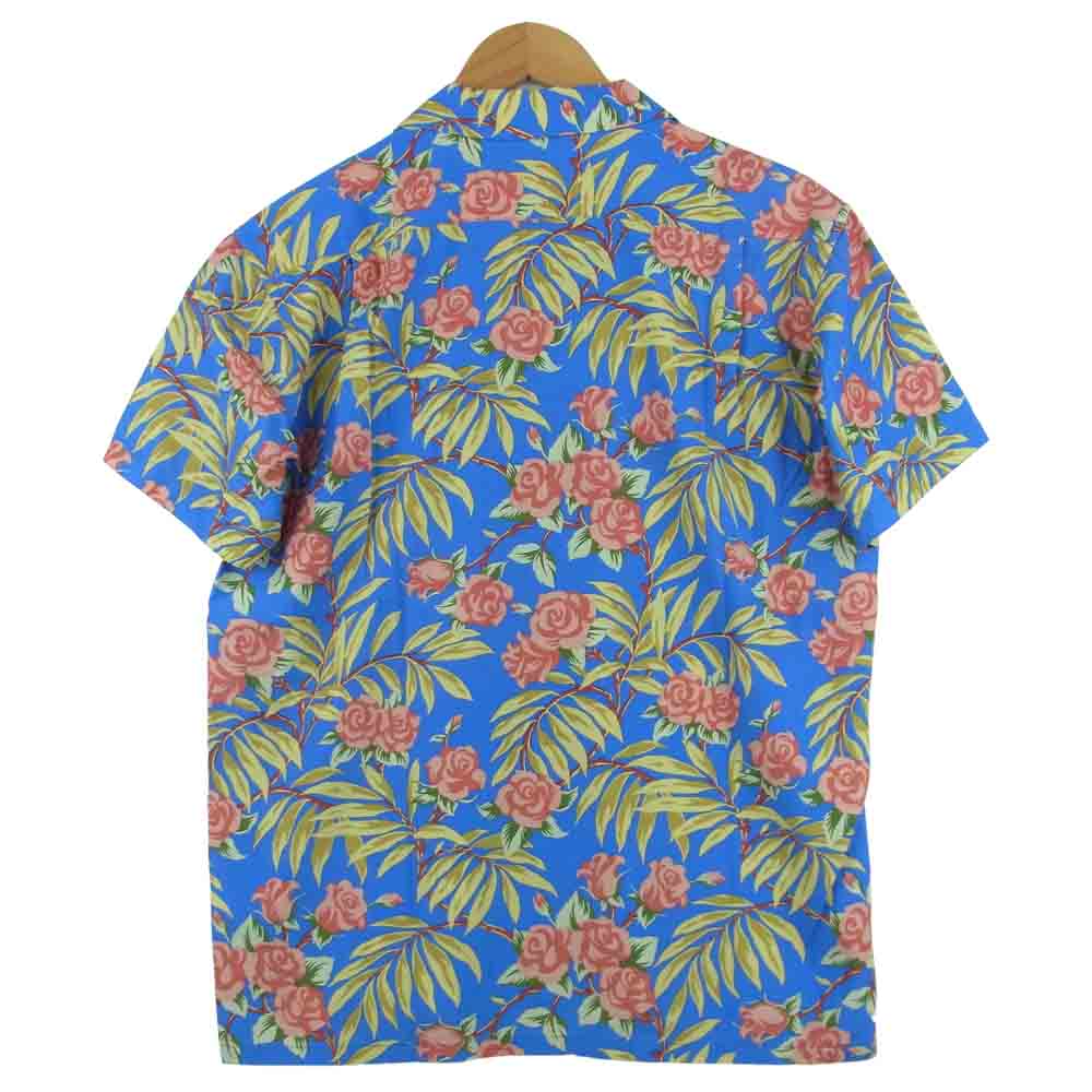 ベドウィン & ザ ハートブレイカーズ 17SB1540 S/S OG ALOHA OPEN SHIRT FD ROGERS アロハ 半袖 シャツ ライトブルー系 2【新古品】【未使用】【中古】